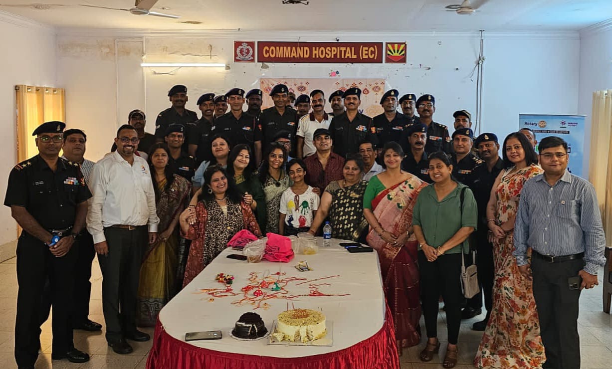 Rakhi Purnima রাখী পূর্ণিমার দিনে ইউনিওয়ার্ল্ড সিটির সদ্যস্যারা