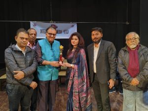 ঝর্ণা ভট্টাচার্য্য-র ‘সরস্বতী ভাণ্ডার’ আয়োজিত ‘সরস্বতী সম্মান’